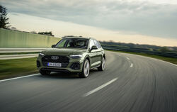 Sportlich und dynamisch unterwegs mit dem Audi Q5.  FOTOS: PR 