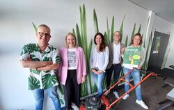 Geeint im Wunsch, Reutlingen »nach vorn zu bringen« (von links): Stephan Allgöwer, Anna Bierig,  Yasmin-Miriam Maier, Holger  Hu