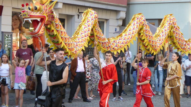 Kulturnacht Drachenbeschwörung auf dem Holzmarkt