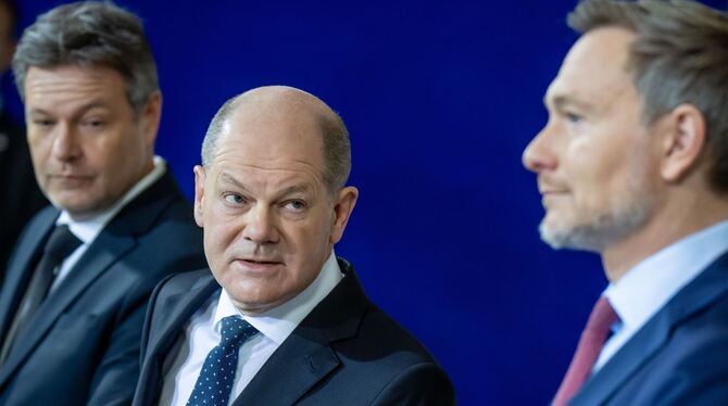 Habeck, Scholz und Lindner Habeck, Scholz und Lindner
