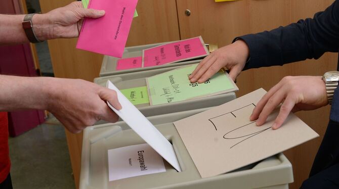 Bis zu vier Stimmzettel dürfen die Wähler am Sonntag abgeben: Denn neben den Europawahlen finden auch noch die Kommunalwahlen st