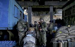 Straßensperre der regulären ukrainischen Armee im umkämpften Osten des Landes. Foto: Anastasia Vlasova