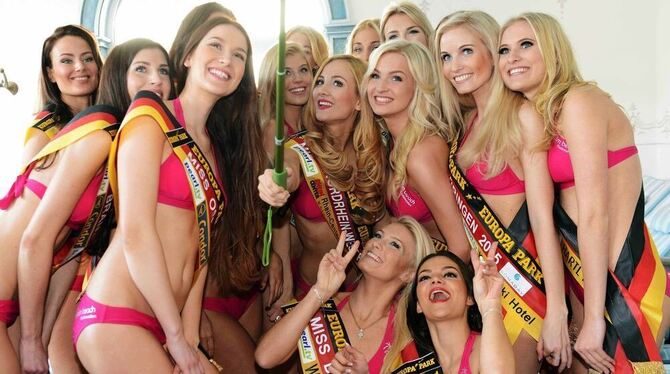 Die jungen Frauen treten am 28. Februar in diesem Jahr zur Wahl der »Miss Germany« an.