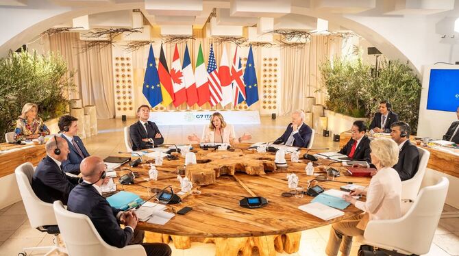 G7-Gipfel in Italien G7-Gipfel in Italien