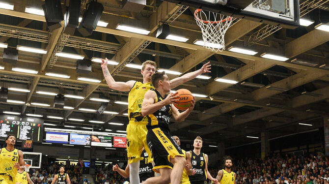 Einst Gegner und künftig möglicherweise Teamkollegen. Gianni Otto (links) und Tigers-Zugang Jonas Niedermanner.