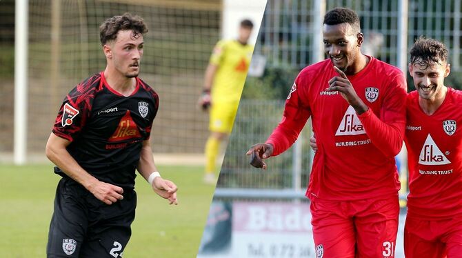 Mit Jonah Adrovic und Onesi Kuengienda hat der SSV Reutlingen seine Verträge bis zur Saison 2024/25 verlängert.