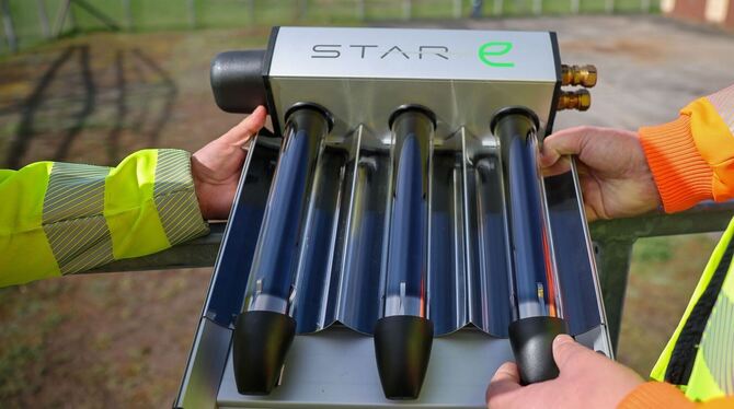 Baustart für Deutschlands größte Solarthermie-Anlage