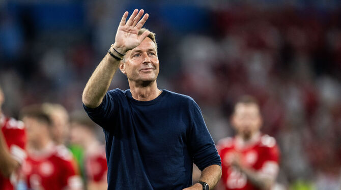 Findet den deutschen Fußball »toll«: Kasper Hjulmand. FOTO: BERGELD/WITTERS Findet den deutschen Fußball »toll«: Kasper Hjulmand. FOTO: BERGELD/WITTERS