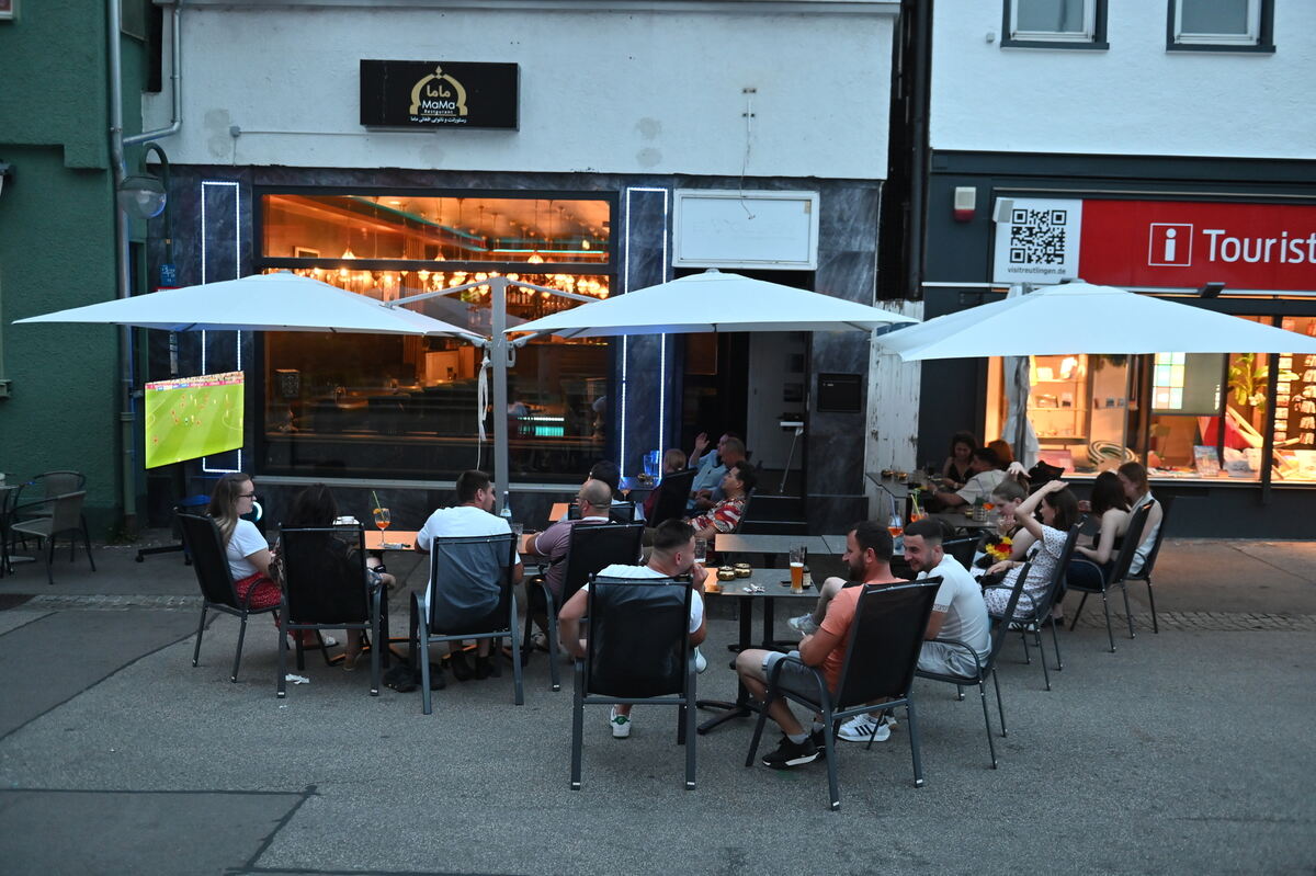 Bild  FOTO JÜRGEN MEYER Public Viewing Reutlingen_25