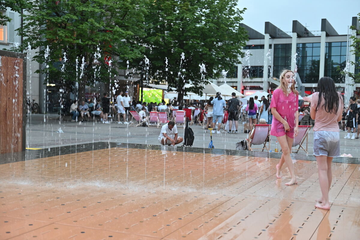 Bild  FOTO JÜRGEN MEYER Public Viewing Reutlingen_21