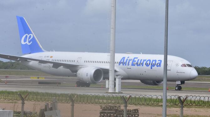 Notlandung von Air Europa in Brasilien