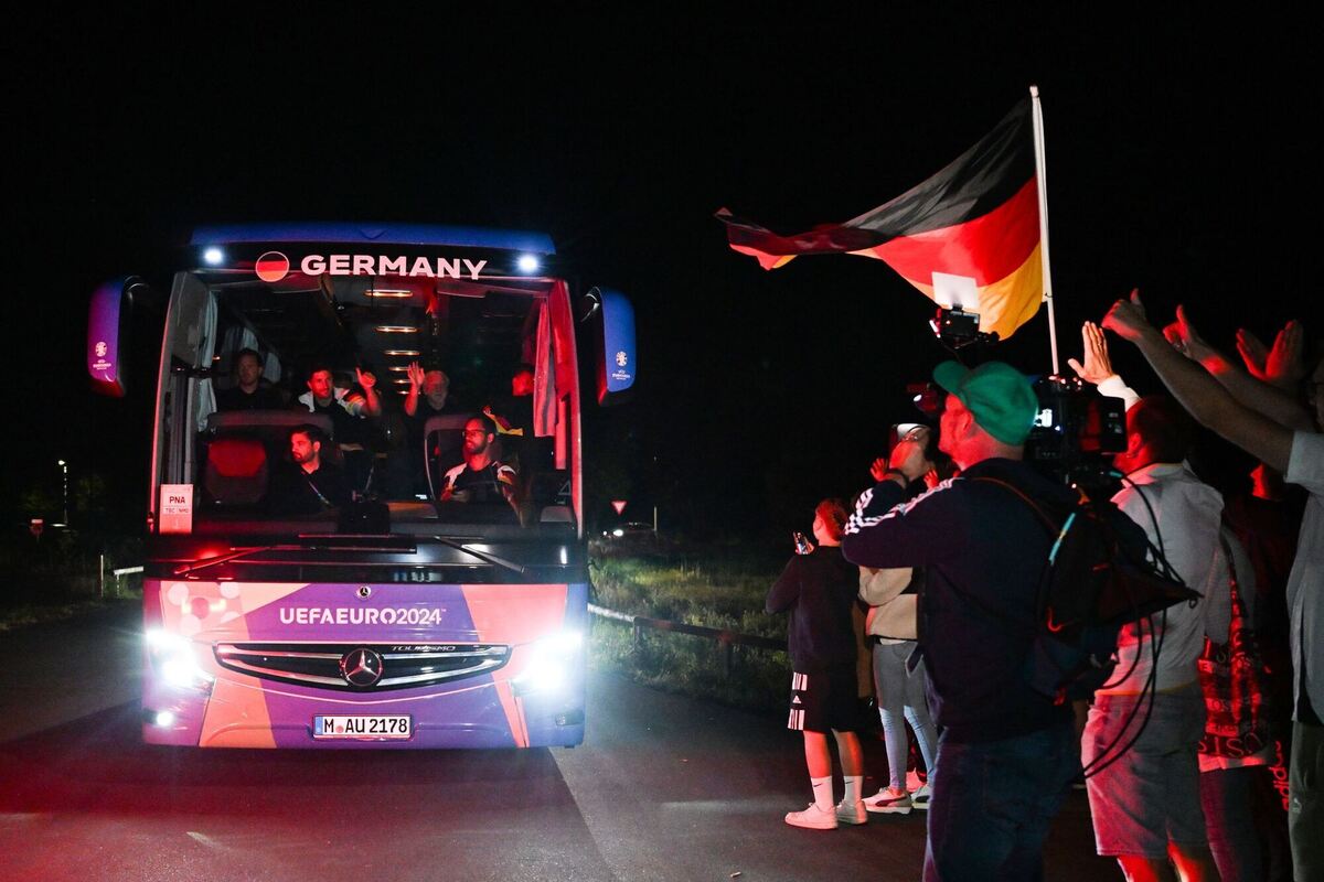 Euro 2024: Ankunft Nationalmannschaft Euro 2024: Ankunft Nationalmannschaft
