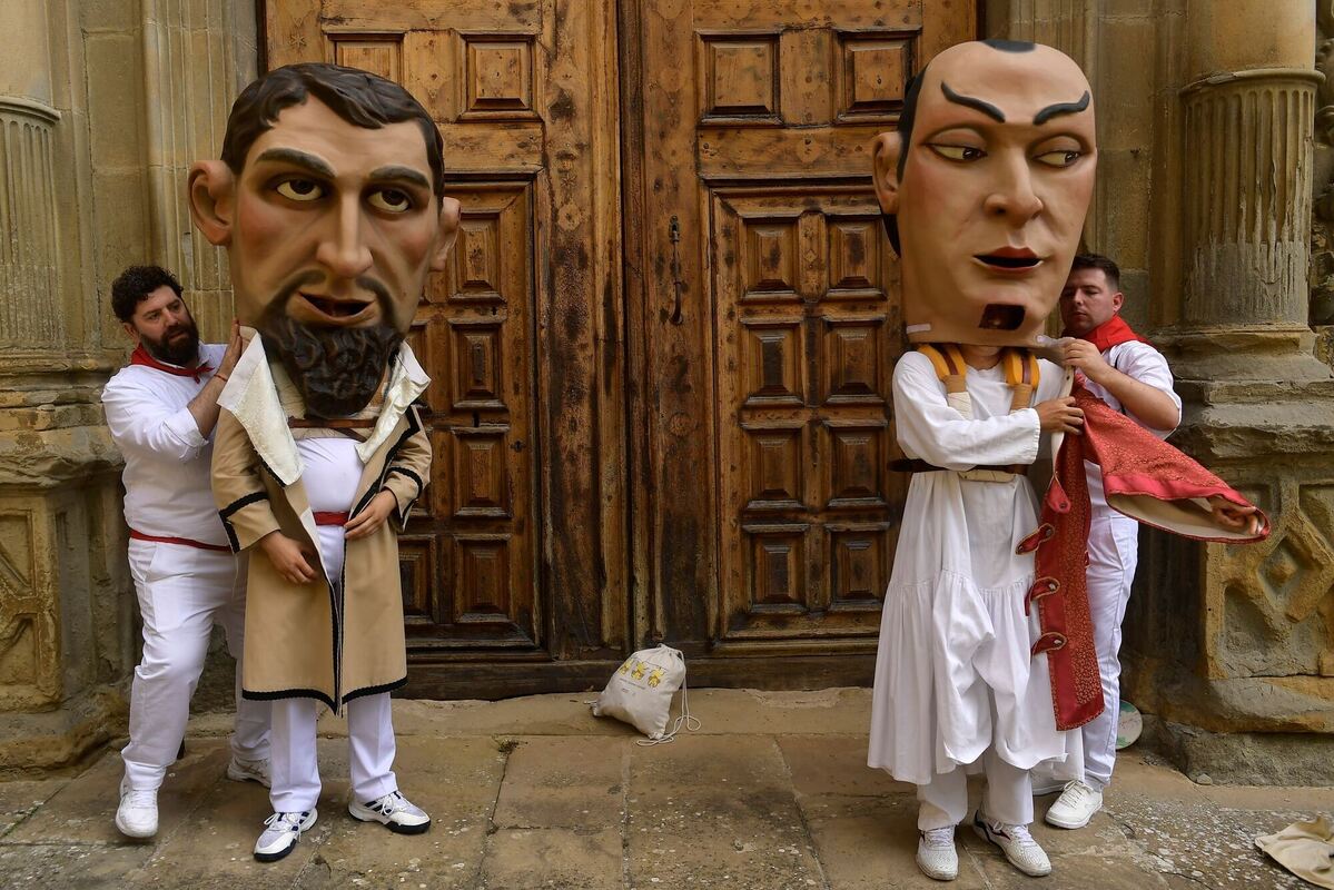 »Sanfermines«-Fest in Pamplona