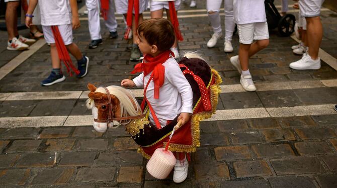 Sanfermín-Fest in Pamplona