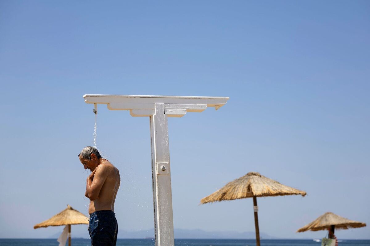 Hitze in Griechenland Hitze in Griechenland