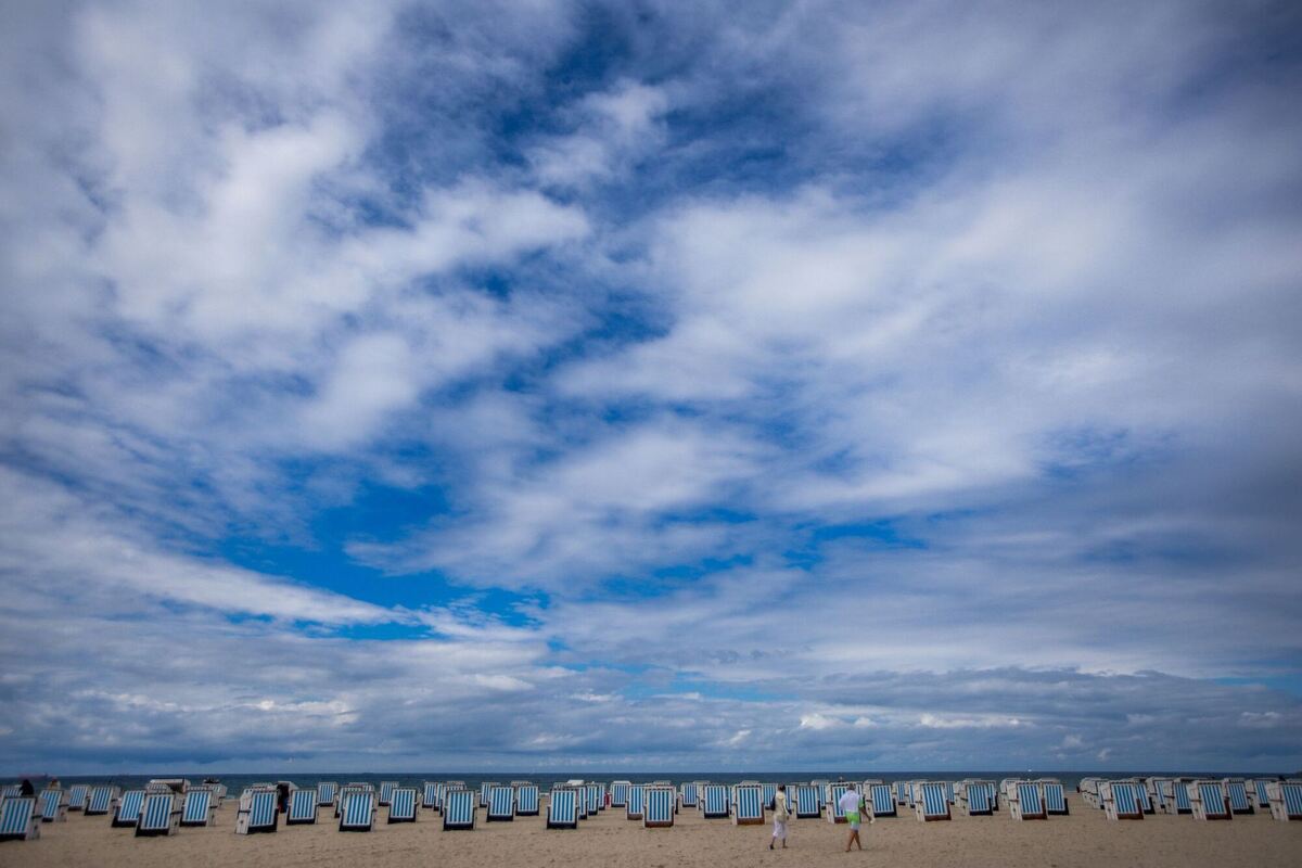 Wechselhaftes Wetter an der Ostseeküste