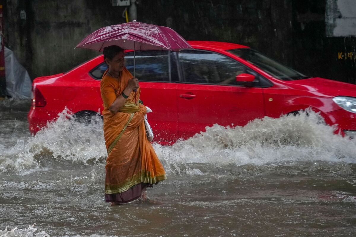 Monsunregen in Indien