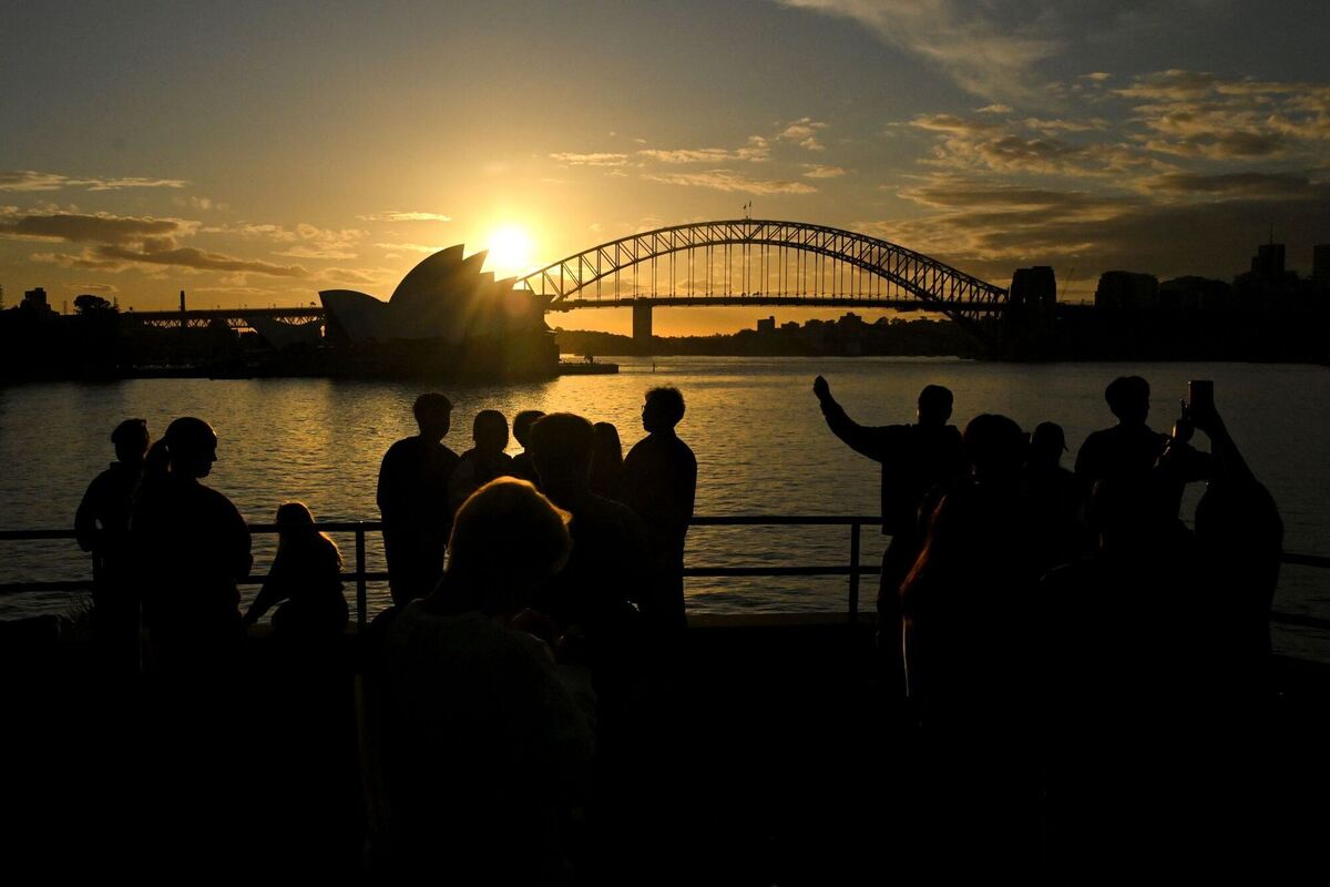Sonnenuntergang über Sydney