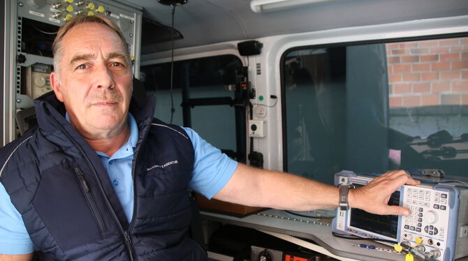 Christian Schappert ist bei Olympia mit dabei und sorgt für störungsfreie Übertragungen.