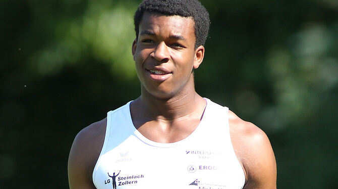 Deutscher Meister und Teilnehmer der U 20-WM Ende August in Peru: Kelson De Carvalho. FOTO: GÖRLITZ