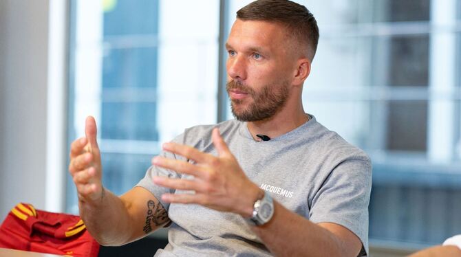 Fußballprofi Lukas Podolski Fußballprofi Lukas Podolski
