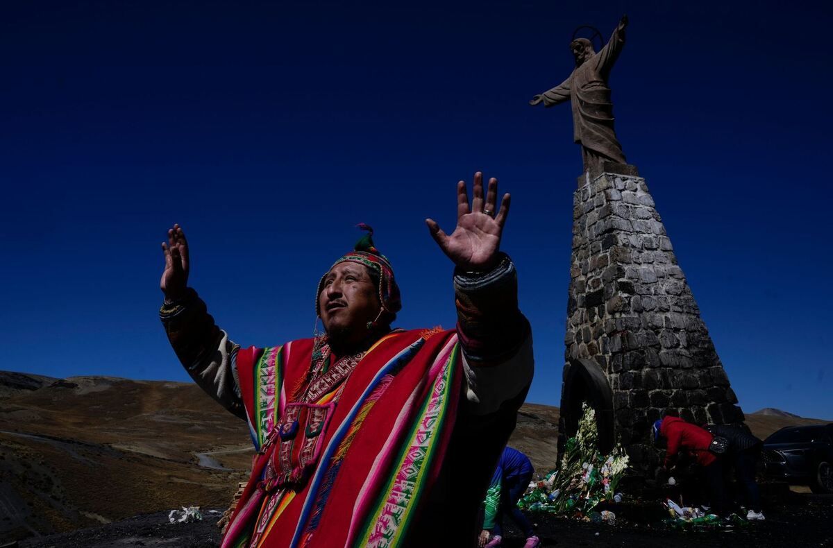 Opfergaben für Mutter Erde in Bolivien Opfergaben für Mutter Erde in Bolivien