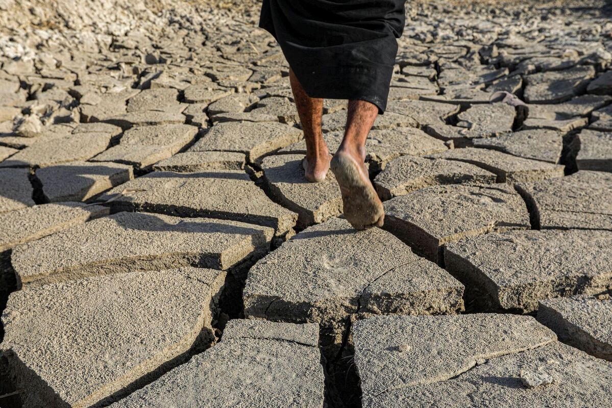 Marschen bei Schibajisch im Irak