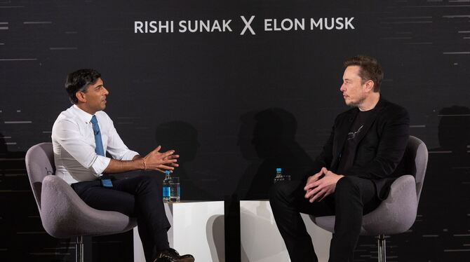 Internationaler KI-Gipfel in Großbritannien Internationaler KI-Gipfel in Großbritannien