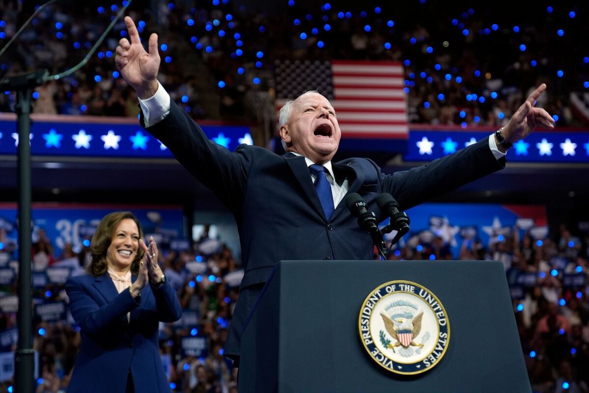 Wahlkampf in den USA - Harris Walz Wahlkampf in den USA - Harris Walz