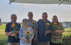 Das Führungsteam des Bürgernetzes (von links): Hermann Giray, Gerlinde Wenger-Greve, Ernst Eberhardt, Hans-Martin Holzschuh und