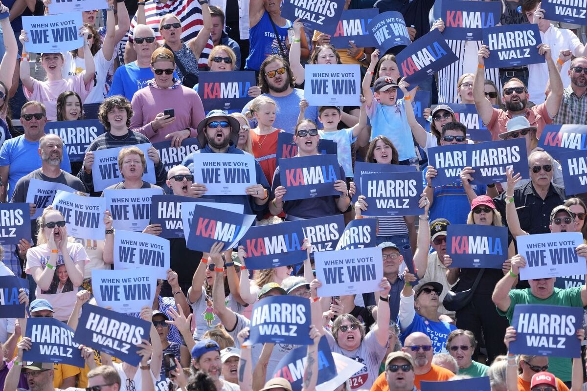 Wahlkampf in den USA - Harris Wahlkampf in den USA - Harris