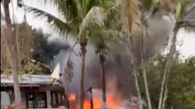 Passagieren-Flugzeug in Brasilien abgestürzt Passagieren-Flugzeug in Brasilien abgestürzt