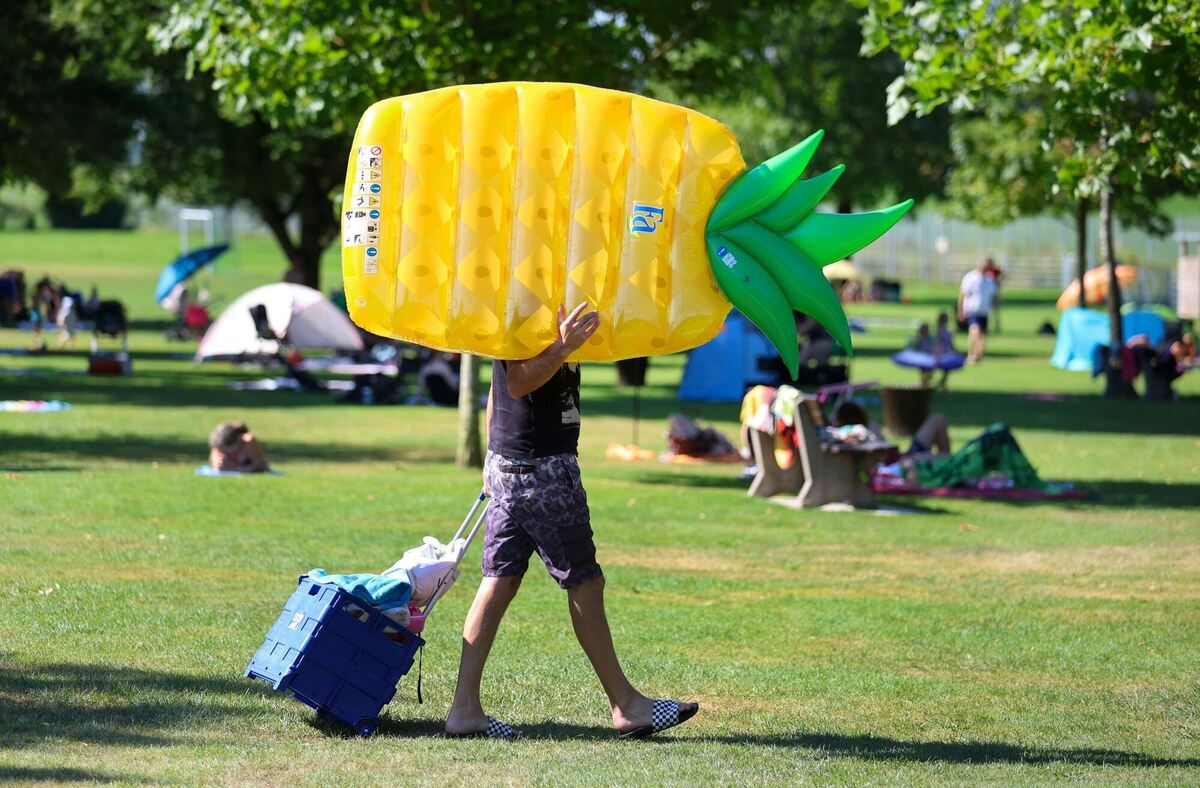 Heißes Sommerwetter in Baden-Württemberg Heißes Sommerwetter in Baden-Württemberg