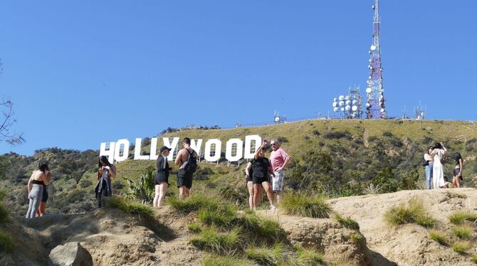 Hollywood-Hügel in Los Angeles