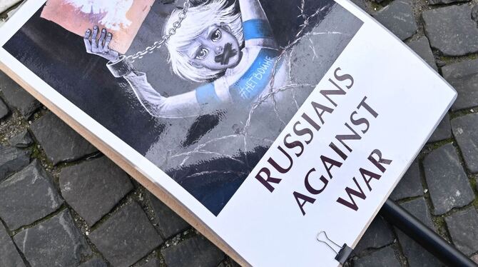 Free Russians demonstriert auf dem Odeonsplatz Free Russians demonstriert auf dem Odeonsplatz