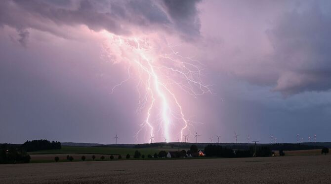 Gewitter in Baden-Württemberg Gewitter in Baden-Württemberg