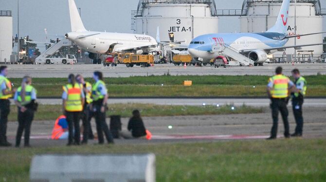 Protestaktion Letzte Generation - Stuttgart Protestaktion Letzte Generation - Stuttgart