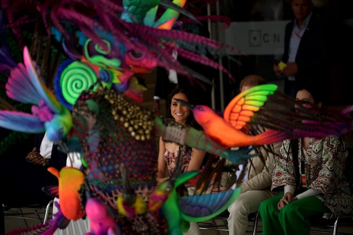 Prinz Harry und Meghan in Kolumbien