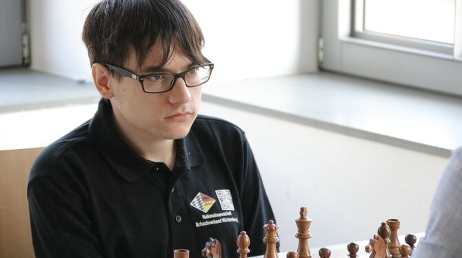 Sein Traum auf eine internationale Meisternorm platzt: Georg Braun aus Riederich. FOTO: VEREIN