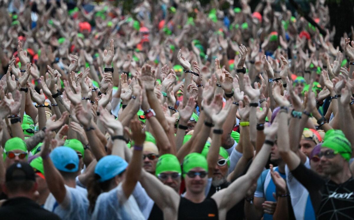 Ironman Triathlon EM in Frankfurt am Main Ironman Triathlon EM in Frankfurt am Main