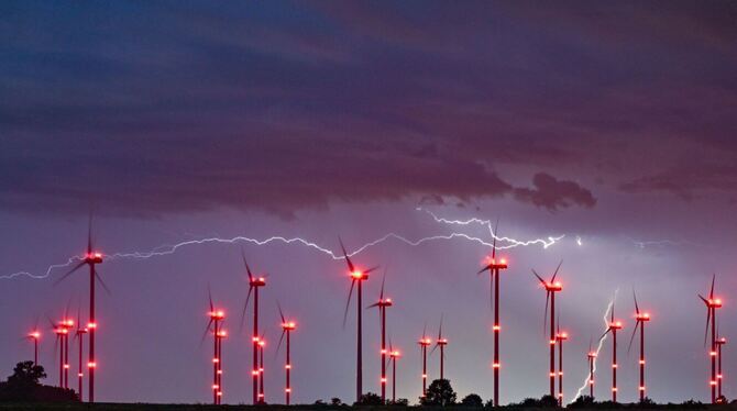 Gewitter über Brandenburg