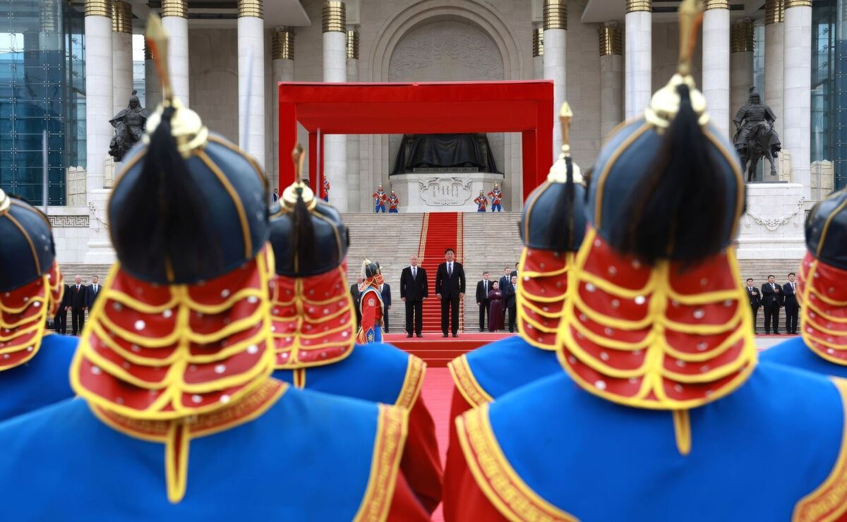 Putin in der Mongolei