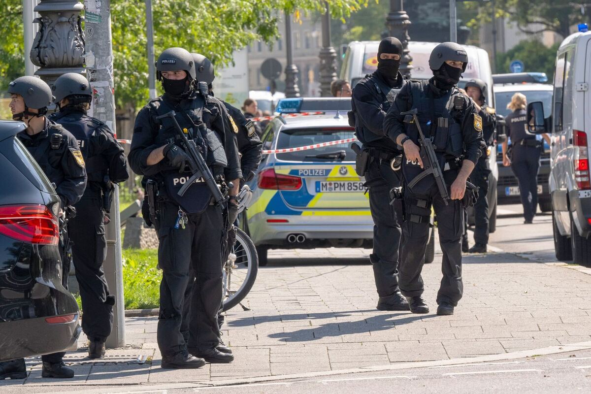 Polizeieinsatz in München Polizeieinsatz in München