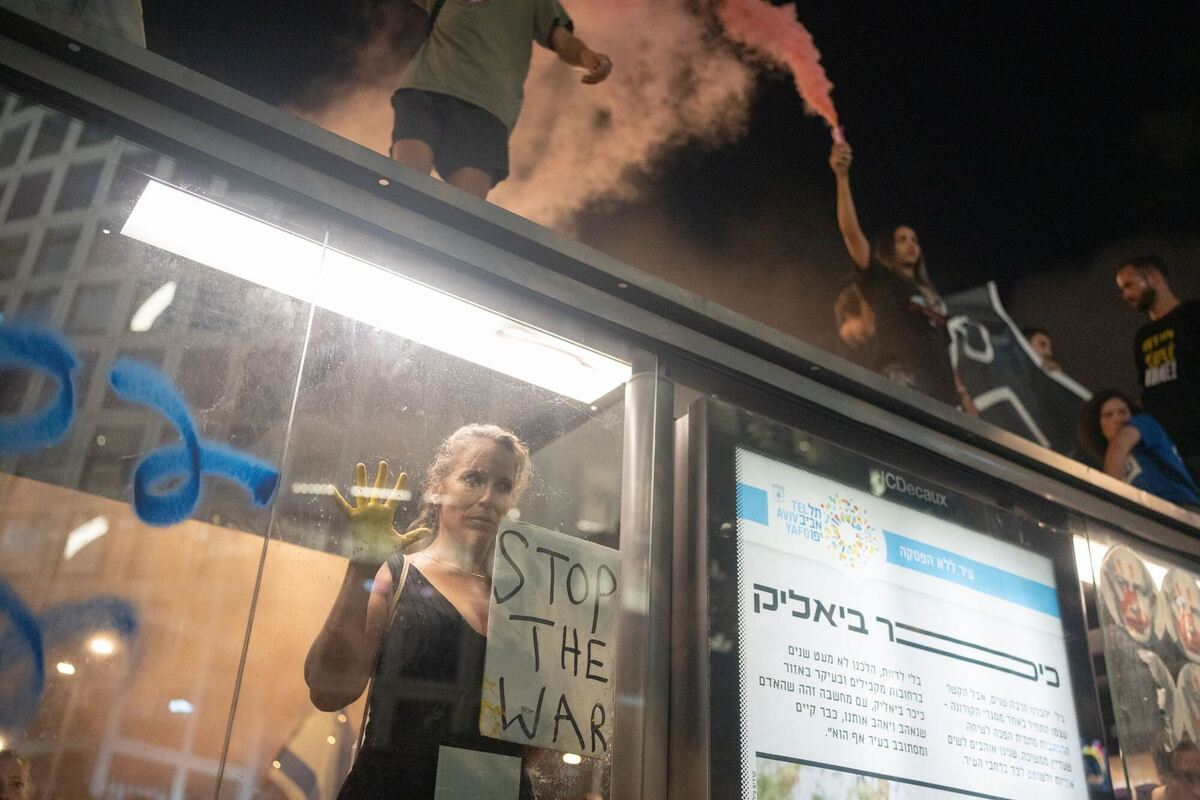 Nahostkonflikt - Protest in Tel Aviv