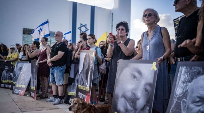 Nahostkonflikt - Protest in Tel Aviv
