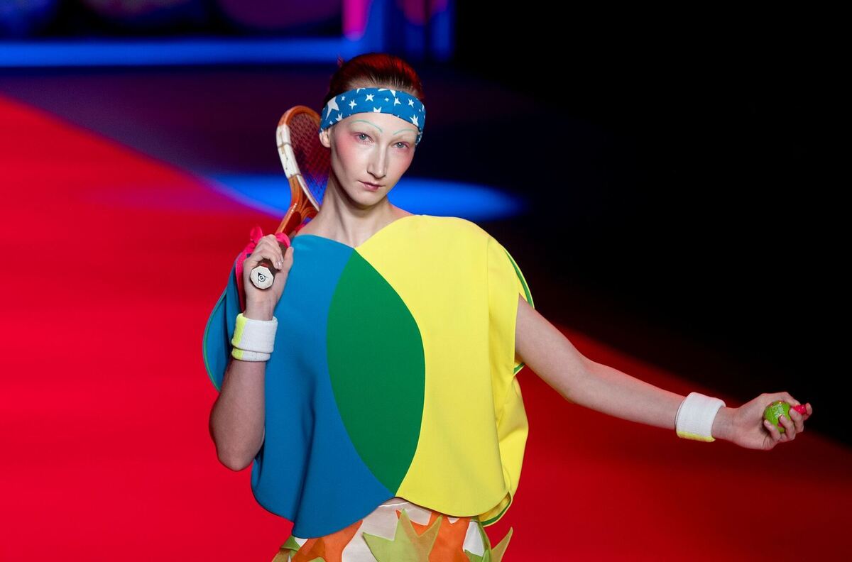 Modenschau Agatha Ruiz de la Prada auf der Fashion Week Madrid Modenschau Agatha Ruiz de la Prada auf der Fashion Week Madrid