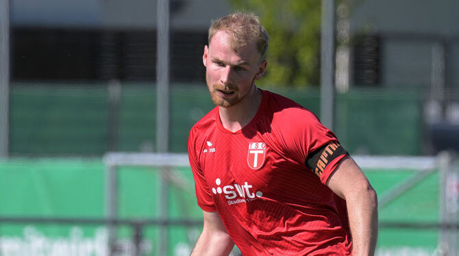 Erfahrener Mann: TSG-Kapitän Simeon Zahn läuft bereits im neunten Jahr für die  Tübinger auf.  FOTO: BAUR