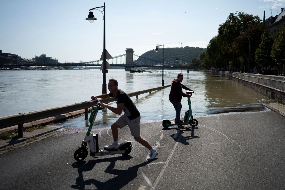 Hochwasser in Ungarn Hochwasser in Ungarn