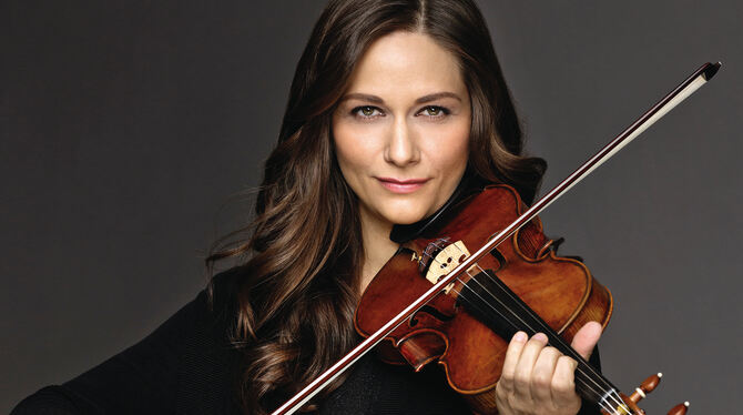 Geigerin Lena Neudauer kommt zum Barockkonzert in der Upfinger Marienkirche.