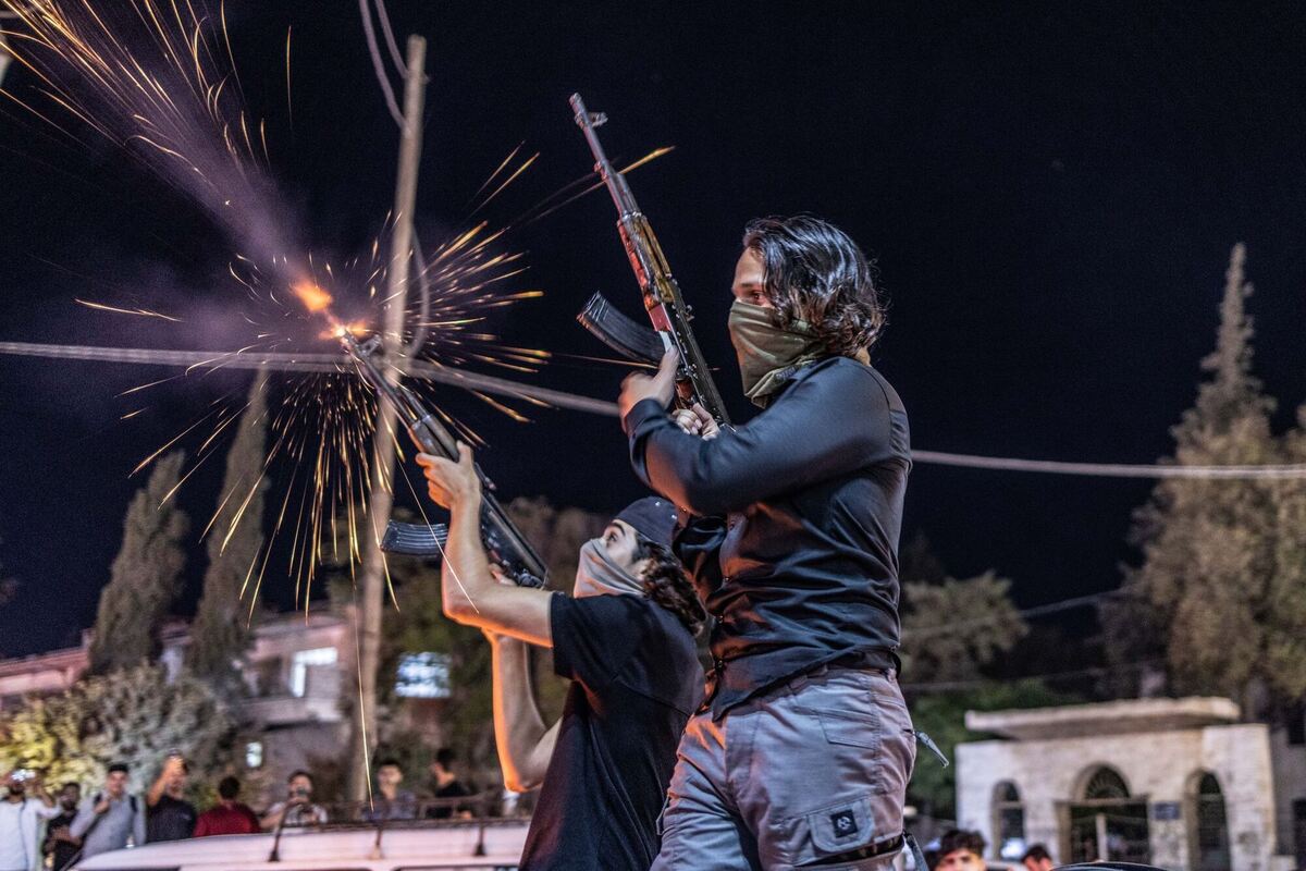 Nahostkonflikt - Rebellen feiern Tod von Hisbollah-Chef Nahostkonflikt - Rebellen feiern Tod von Hisbollah-Chef